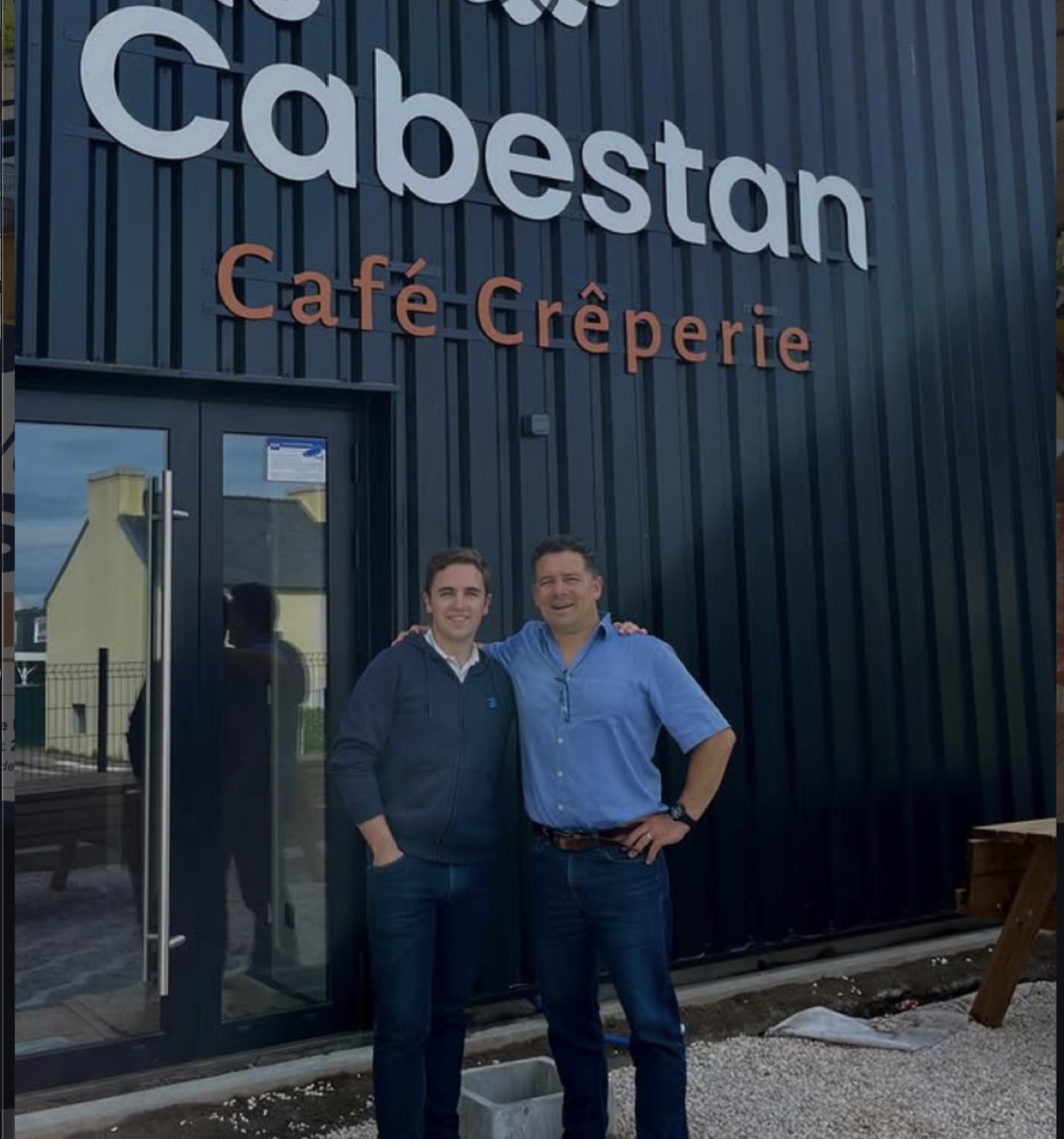 Philippe et Raphael L Herrou au Cabestan